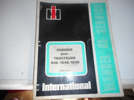 manuel de service chassis 946/1046