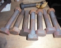 boulons 88x16 tete plate