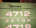manuel reparation ZETOR 4712-4718