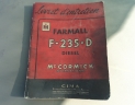 livret entretien FARMALL F 235D