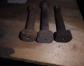 boulons 106x16 tête plate